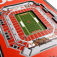 Officially Licensed NFL Tampa Bay Buccaneers 3D Stadium Banner