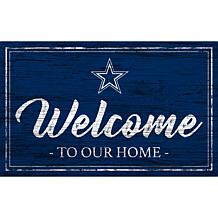 Officially Licensed NFL Team Color Sign - Dallas Cowboys