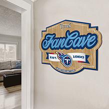 Officially Licensed NFL Tennessee Titans Fan Cave Sign