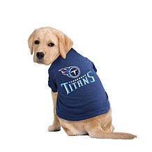 Officially Licensed NFL Tennessee Titans Pet T-Shirt
