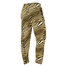 Officially Licensed NFL Unisex Pull-On Zebra-Print Knit Pant by Zubaz
