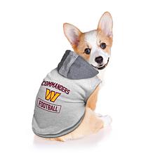 Officially Licensed NFL Washington Commanders Pet Hooded Crewneck