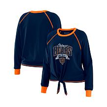 Officially Licensed NFL Wear by Erin Andrews Tie Front Long Sleeve Top