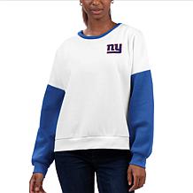 Officially Licensed NFL Women's A-Game Fleece Sweatshirt by Glll