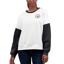 Officially Licensed NFL Women's A-Game Fleece Sweatshirt by Glll - Ravens