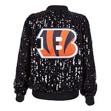 Officially Licensed NFL Women's Sequin Jacket from Fabgating by Cucé