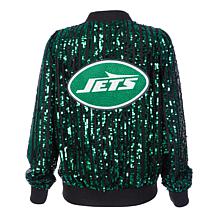 Officially Licensed NFL Women's Sequin Jacket from Fabgating by Cucé