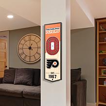 Officially Licensed NHL 6 x 19 3D Stadium Banner - Philadelphia Flyers