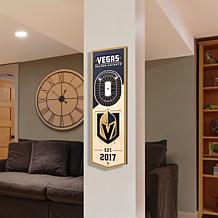 Officially Licensed NHL 6 x 19 3D Stadium Banner- Vegas Golden Knights