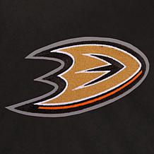 Officially Licensed NHL Anaheim Ducks Fleece & Nylon Jacket