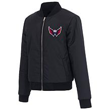 Officially Licensed NHL Capitals Ladies Fleece & Nylon Jacket