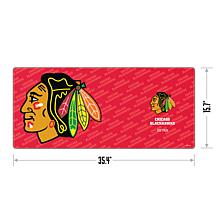Officially Licensed NHL Logo Series Desk Pad - Chicago Blackhawks