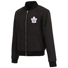 Officially Licensed NHL Maple Leafs Ladies Fleece & Nylon Jacket