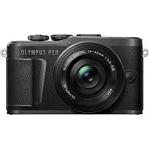 Olympus PEN E-PL10 Mirrorless Digital Camera w/14-42mm Lens - Black