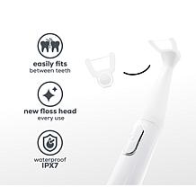 Omni Care Curve Sonic Flosser with 365 Floss Heads
