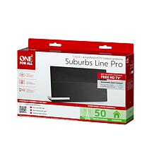 One For All 50-Mile All Suburbs Line Indoor Pro HDTV Antenna