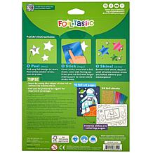 Ooly Foil Art Kit with 12 Double-Sided Pages and 24 Foil Sheets