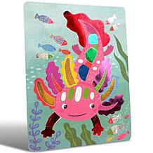 OOLY Foil-tastic Foil Art and Coloring Set Awesome Animals