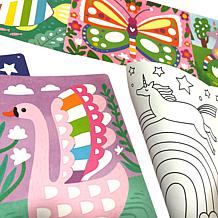 OOLY Foil-tastic Foil Art and Coloring Set Whimsical World