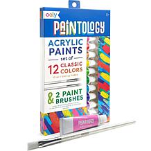OOLY Paintology Acrylic Paint Set 12 Classic Colors