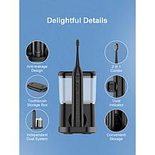Optum Duo 2-in-1 Flossing Toothbrush