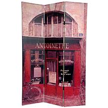 Oriental Furniture Brasserie Canvas Room Divider