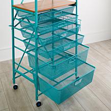 Origami 2-Tier Craft and Hobby Cart with Attachments
