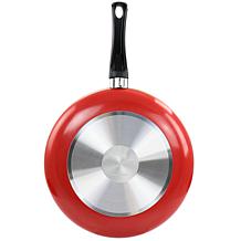 Oster Luneta 11.5" Aluminum Nonstick Frying Pan - Red
