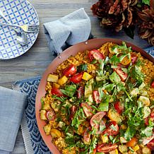 Oster Stonefire Carbon Steel Nonstick 16" Paella Pan, Copper