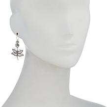 Ottoman Silver Jewelry Collection Dragonfly Filigree Drop Earrings