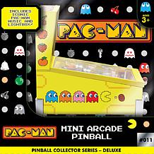 Pac-Man Mini Arcade Pinball Game with Lights & Sound