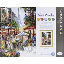Paint Works 14" x 20" Paint By Number Kit - Springtime In Paris