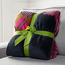 Pardon My Fro Bello Sherpa Fleece Throw