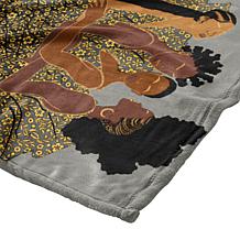 Pardon My Fro Luxe 50" x 60" Sherpa Fleece Throw Blanket 