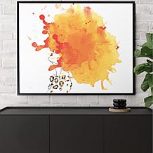 Pardon My Fro Parke 16" x 20" Framed Printed Canvas