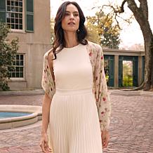 Patricia Nash 74" x 25" Printed Fringe Scarf