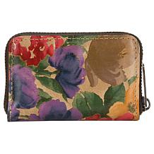 Patricia Nash Abri Leather Zip-Around Wallet