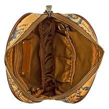 Patricia Nash Abriola Water-Resistant Coated Canvas Crossbody/Backpack