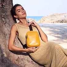 Patricia Nash Andros Leather Sling Bag