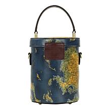Patricia Nash Candela Leather Bucket Crossbody Bag