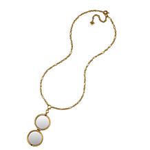 Patricia Nash Compass Compact Necklace
