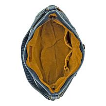 Patricia Nash Hartley Hobo Blue Jean Bag
