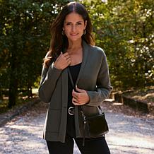 Patricia Nash Laurina Leather Crossbody with Wristlet Strap