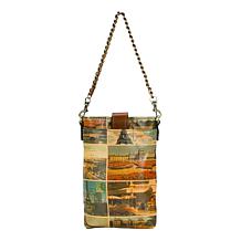 Patricia Nash Leontine Leather Phone Crossbody Bag