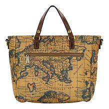 Patricia Nash Maeva Coated Canvas Crossbody