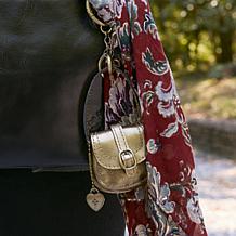 Patricia Nash Micro Barcelona Bag Leather Key Chain