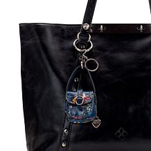 Patricia Nash Micro Barcelona Bag Leather Key Chain