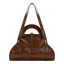 Patricia Nash Milania Convertible Leather Satchel