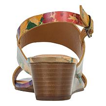 Patricia Nash Mirella Leather Wedge Sandal