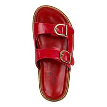 Patricia Nash Noa Leather Flat Sandal